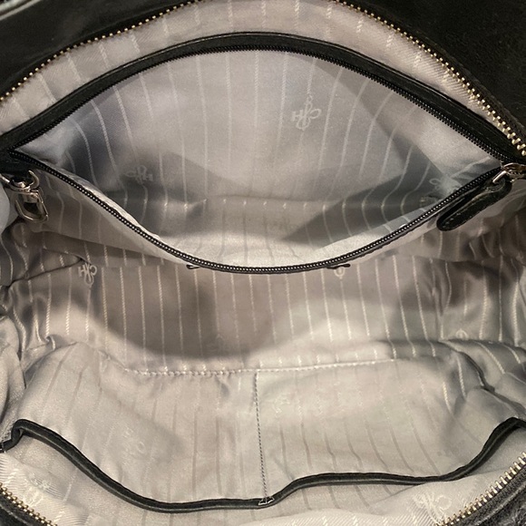 Cole Haan - Classic Black Leather Shoulder Bag - EUC - Picture 15 of 17